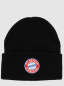Preview: FC Bayern München - Strickmütze Logo schwarz